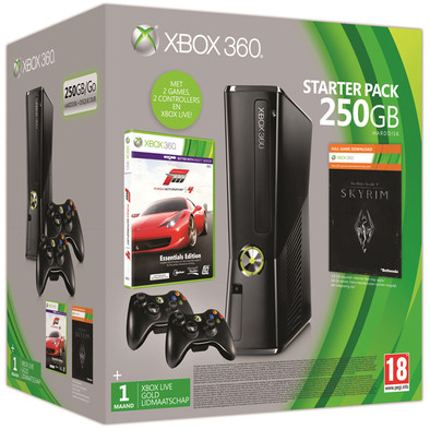 Xbox 360 250 GB Starter Pack is nooit meer leverbaar