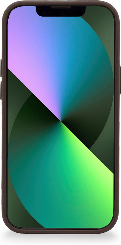 Decoded Apple iPhone 13 mini Back Cover Leer Bruin is nooit meer leverbaar