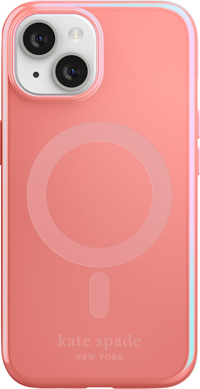 Kate Spade Grapefruit Soda Apple iPhone 14 Back Cover met MagSafe Meerkleurig is nooit meer leverbaar