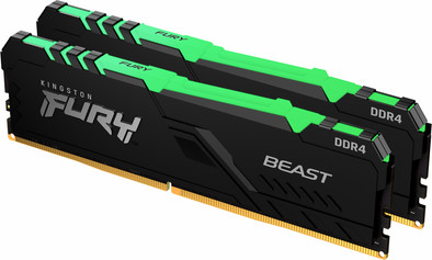 Le produit Kingston FURY Beast RGB 2 x 8 Go DDR4 3200 MHz (KF432C16BBAK2/16) ne sera plus jamais disponible