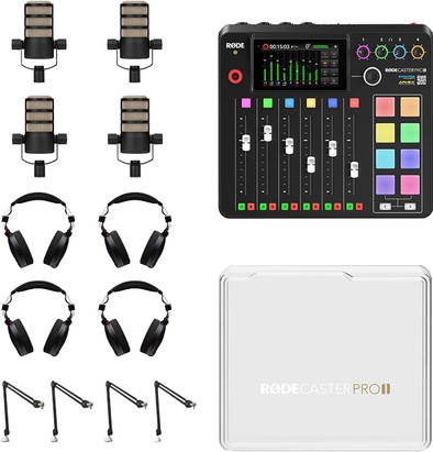 Rode Rodecaster Pro II 4-person bundle is no longer available