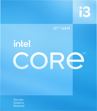 Le produit Intel Core i3 12100F ne sera plus jamais disponible