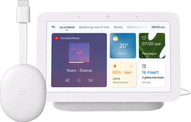 Google Nest Hub 第2世代　Chromecastセット Google 2nd Gen Nest Hub - Smart Display with Assistant - Mist