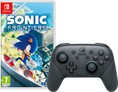 Sonic Frontiers + Nintendo Switch Pro Controller is nooit meer leverbaar