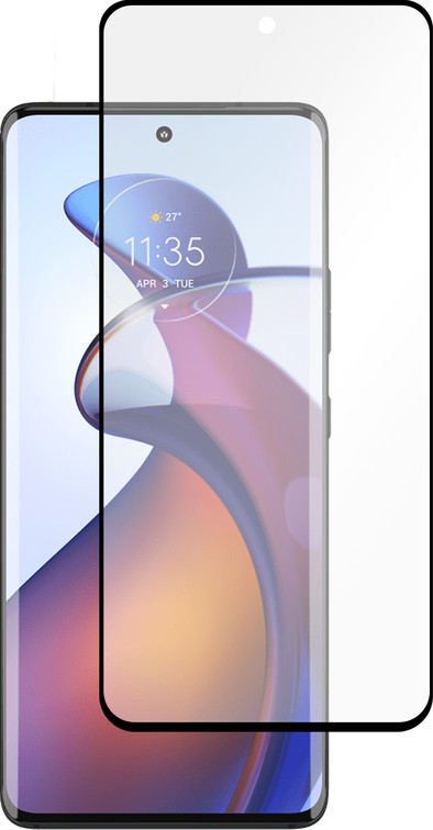 Just In Case Tempered Glass Motorola Edge 30 Fusion Screenprotector Zwart is nooit meer leverbaar