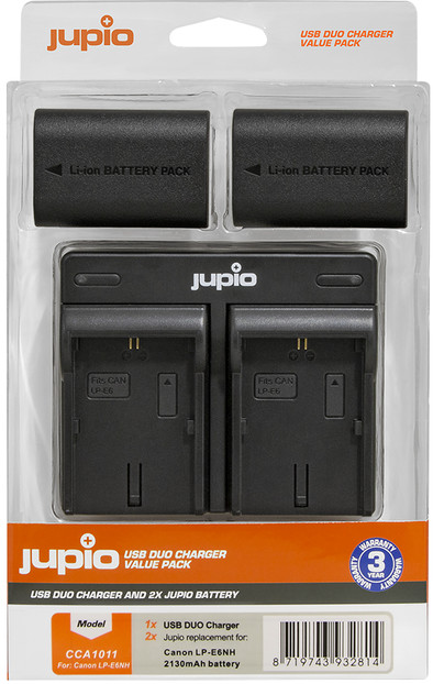 Jupio Kit: 2x Battery LP-E6NH + USB Dual Charger is no longer available