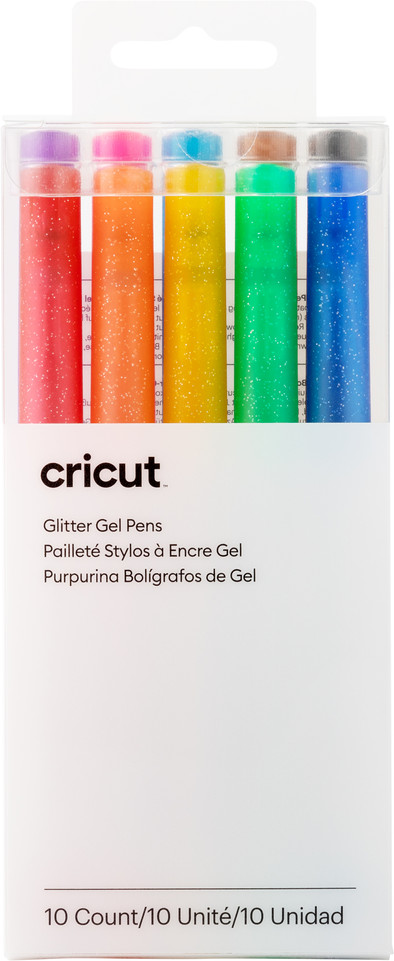 Le produit Cricut Glitter Gel Set de Stylos Lot de 10 ne sera plus jamais disponible
