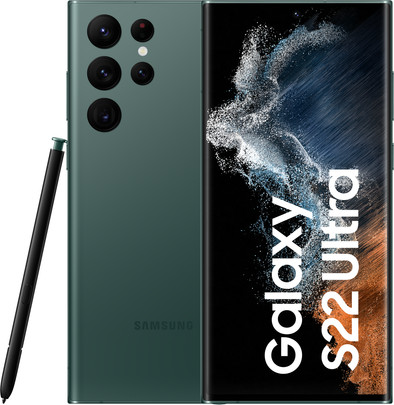Samsung Galaxy S22 Ultra 512GB Groen 5G is nooit meer leverbaar