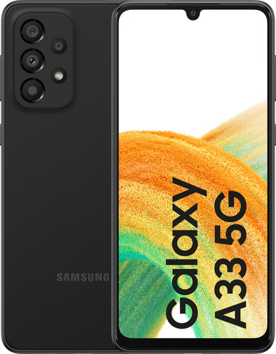Samsung Galaxy A33 128GB Zwart 5G is nooit meer leverbaar