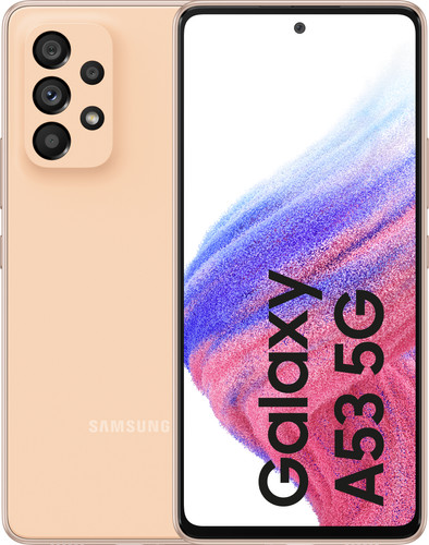 Le produit Samsung Galaxy A53 128 Go Orange 5G ne sera plus jamais disponible