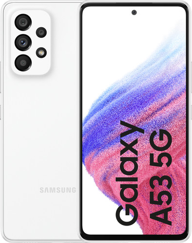 Samsung Galaxy A53 128GB Wit 5G is nooit meer leverbaar