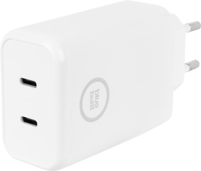 BlueBuilt Power Delivery Charger with 2 USB-C Ports 45W White is no longer available
