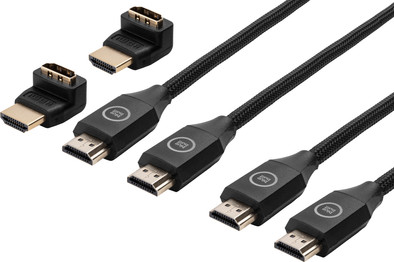 Le produit BlueBuilt Câble HDMI 4K 60 Hz Nylon 1,5 Mètre + Adaptateur 90° Lot de 2 ne sera plus jamais disponible