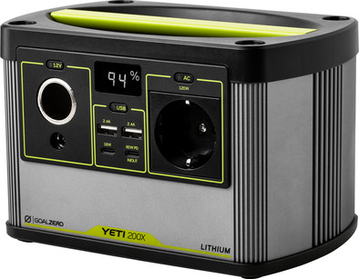 Goal Zero Yeti 200X Portable Power Station 187 Wh is nooit meer leverbaar