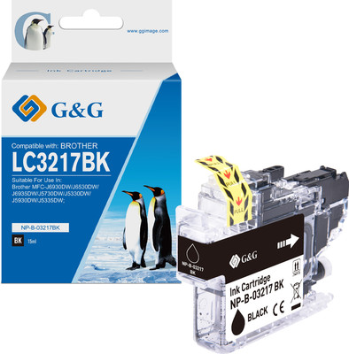 G&amp;G LC3217 Cartridge Zwart is nooit meer leverbaar