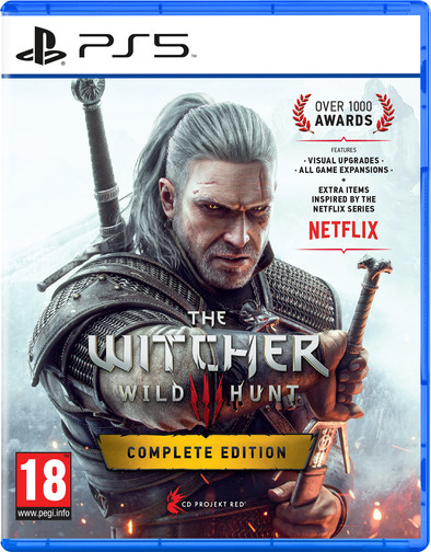 Le produit The Witcher 3: Wild Hunt - Complete Edition PS5 ne sera plus jamais disponible