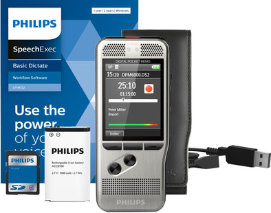 Philips PocketMemo Dicteerapparaat DPM6000 is nooit meer leverbaar