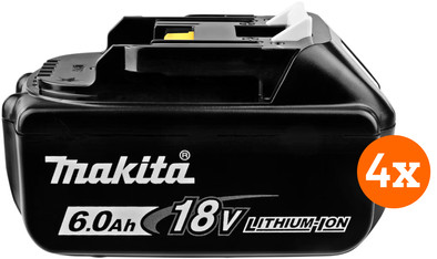 Makita BL1860B LXT 18V 6.0Ah Battery 4-pack is no longer available
