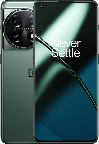 OnePlus 11 256GB Groen 5G is nooit meer leverbaar