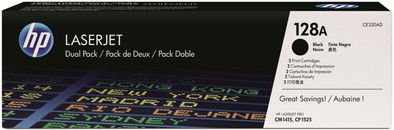HP 128AD LaserJet Toner Black Dual Pack (CE320AD) is no longer available