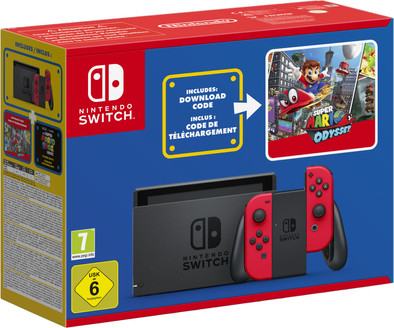Nintendo Switch Red + Super Mario Odyssey is no longer available