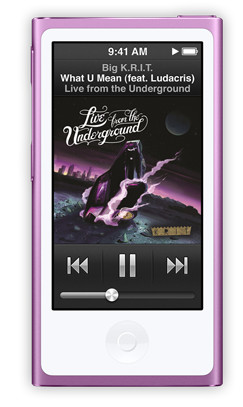 Apple iPod Nano 16 GB Paars (7G) is nooit meer leverbaar