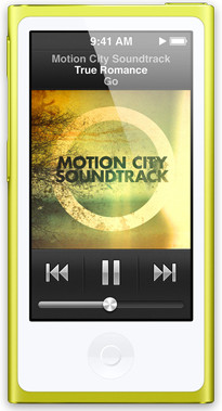 Apple iPod Nano 16 GB Geel (7G) is nooit meer leverbaar