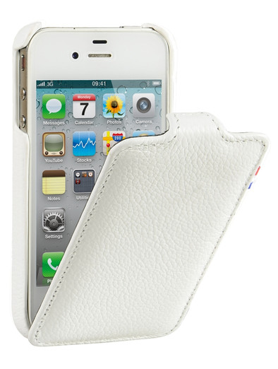 Decoded Leather Flipcase Apple iPhone 5 / 5S White is nooit meer leverbaar