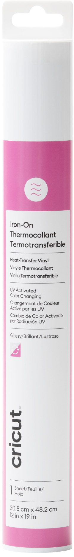 Cricut Color Changing Iron-On (UV-activated) Pastel Red 30x48cm is no longer available