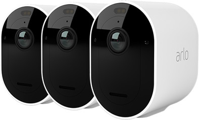 Arlo Pro 5 beveiligingscamera wit 3-pack is nooit meer leverbaar