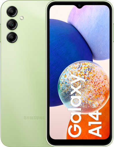 Samsung Galaxy A14 64GB Groen 4G is nooit meer leverbaar