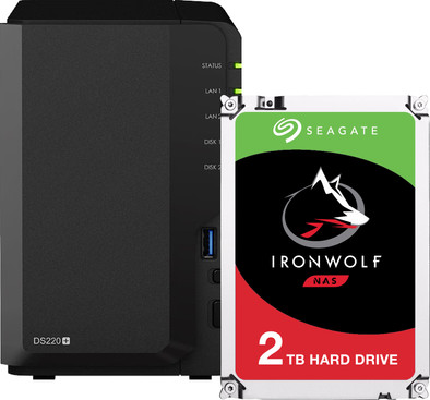 Le produit Synology DS220+ + 2 To ne sera plus jamais disponible