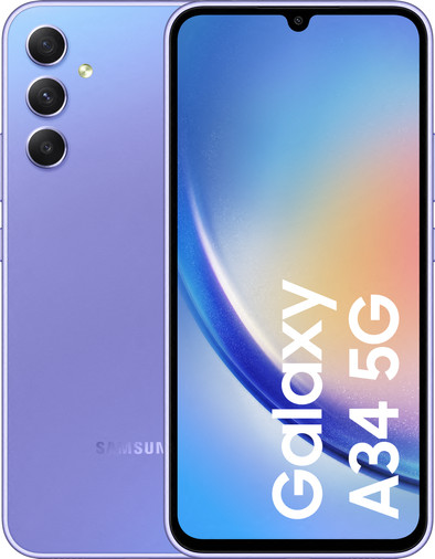 Le produit Samsung Galaxy A34 128 Go Mauve 5G ne sera plus jamais disponible