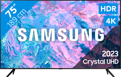 Samsung Crystal UHD 75CU7100 (2023) is no longer available