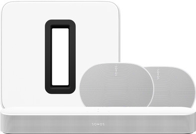 Sonos Beam Gen2 White + 2x Era 300 White + Sub G3 White is no longer available