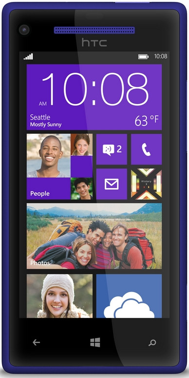 HTC 8X Blauw is nooit meer leverbaar