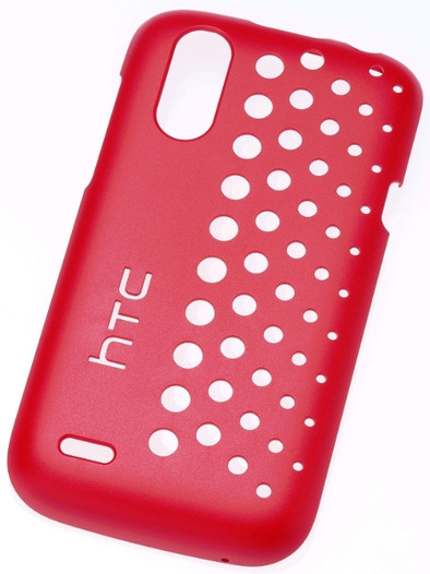 HTC Desire X Hard Shell Case Red is nooit meer leverbaar