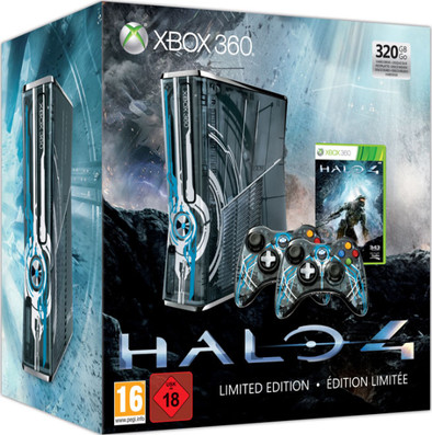 Xbox 360 Halo 4 Pack 320 GB Limited Edition is nooit meer leverbaar