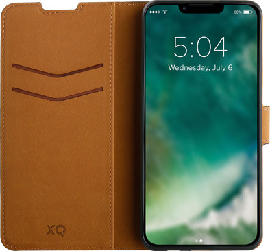 XQISIT Wallet Case Apple iPhone 13 Book Case Zwart is nooit meer leverbaar