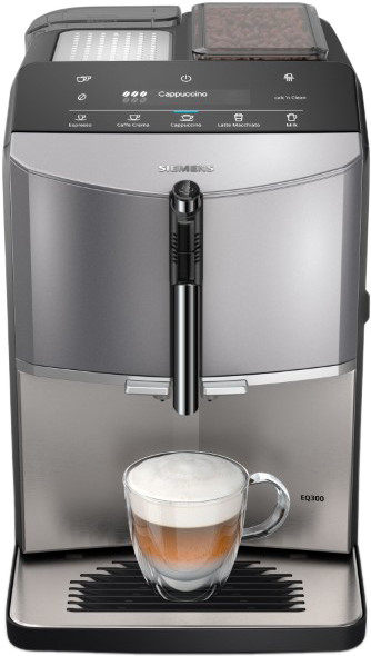 Le produit Siemens EQ300 TF305E04 Acier Inoxydable ne sera plus jamais disponible