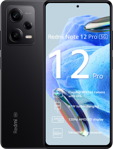 Le produit Xiaomi Redmi Note 12 Pro 128 Go Noir 5G ne sera plus jamais disponible