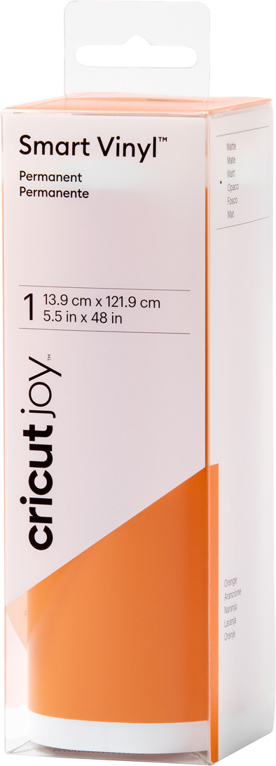 Le produit Cricut Smart Vinyl Permanent Joy Mat Orange 14 x 122 cm ne sera plus jamais disponible