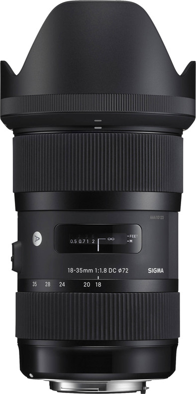 Le produit Sigma EF-S 18-35 mm f/1.8 DC HSM Art Canon ne sera plus jamais disponible