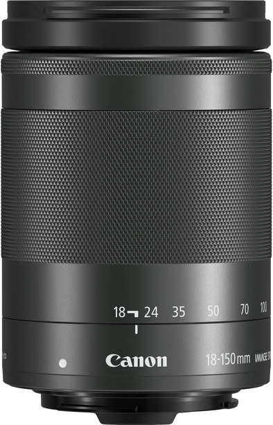 Canon EF-M 18-150mm f/3.5-6.3 IS STM Zwart is nooit meer leverbaar