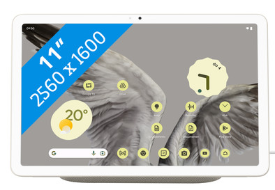 Google Pixel Tablet 256GB Wifi Crème en Oplaaddock met Speaker is nooit meer leverbaar