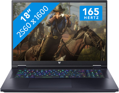 Acer Predator Helios 18 PH18-71-91UQ Azerty is nooit meer leverbaar