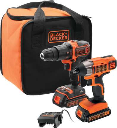BLACK+DECKER BCK21S2S-QW Combiset is nooit meer leverbaar