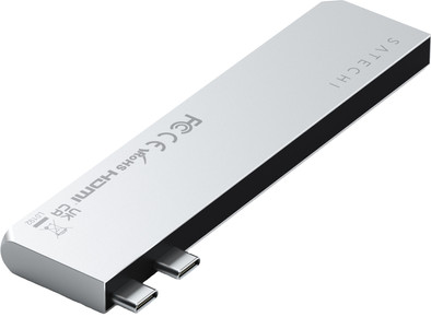 Satechi USB-C Pro Hub Slim Adapter - Silver is nooit meer leverbaar