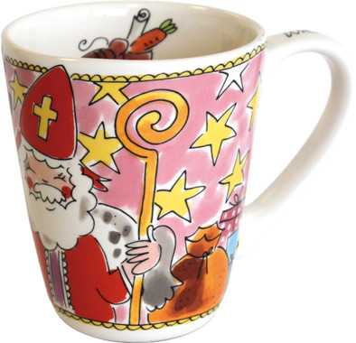 Blond Amsterdam Beker Sinterklaas Roze is nooit meer leverbaar