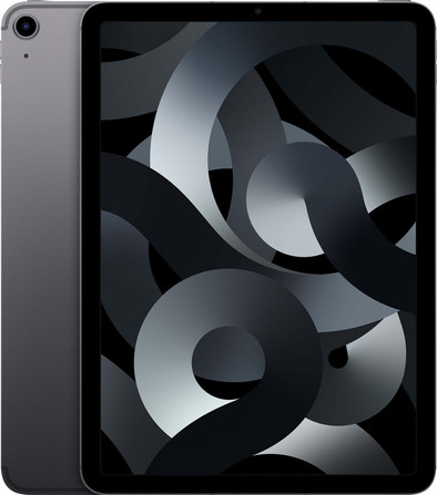 Refurbished iPad Air 5 (2022) 256GB Wifi + 5G Space Gray (Zo goed als nieuw) is nooit meer leverbaar